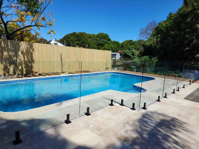 Frameless Glass Pool Fencing Project